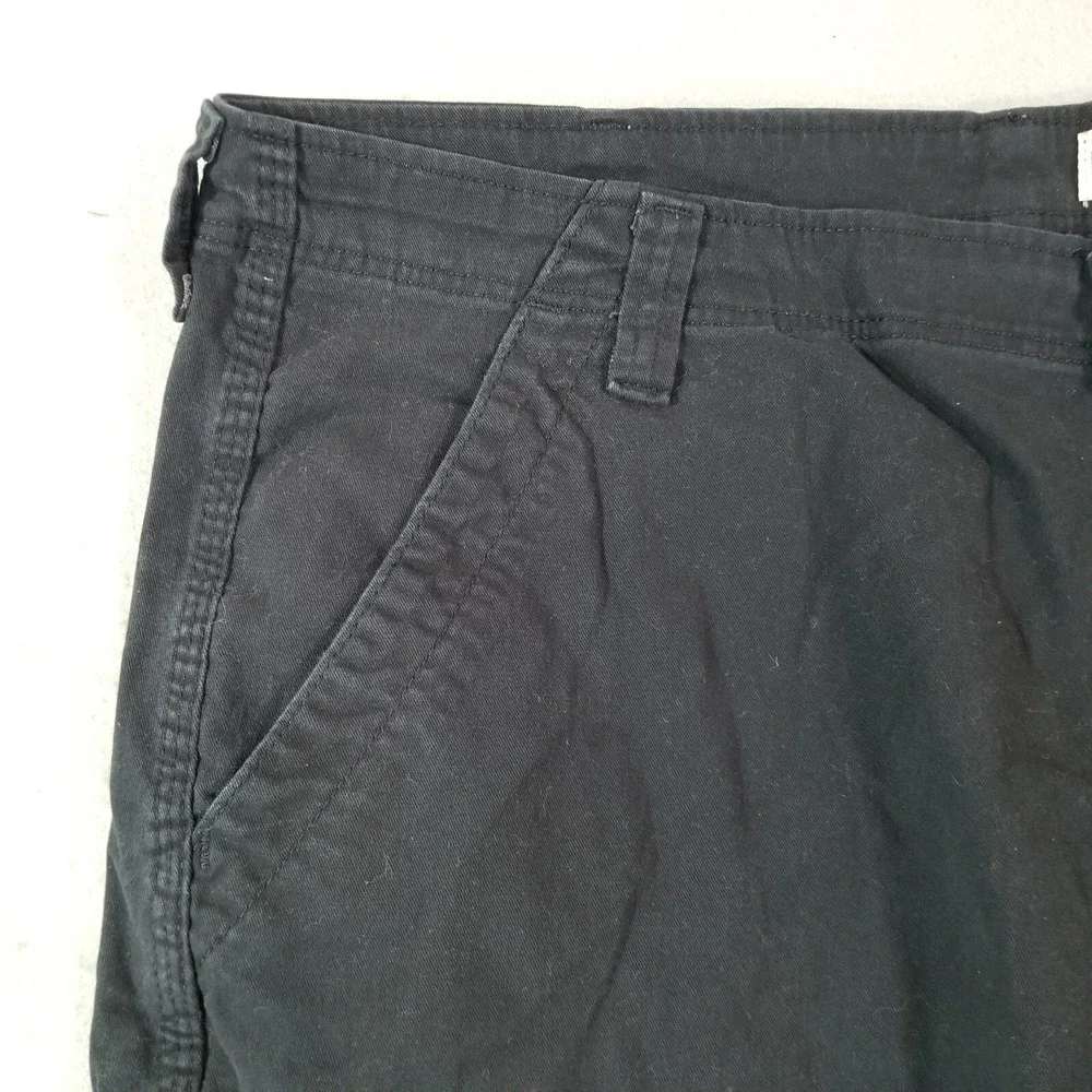 Wrangler cargo pants men's 38x32 relaxed fit black stretch outdoor hiking